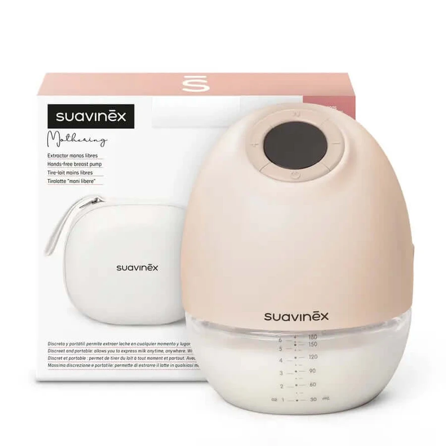 Suavinex Extractor Leche Materna Manos Libres