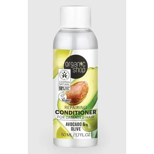 Organic Shop Repair Conditioner For Damaged Hair Avocado & Olive , 50 ml