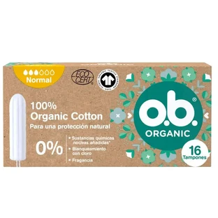 Ob Tampon Digital Organic Normal, 16 units