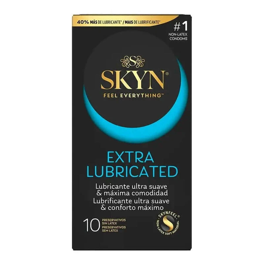 Skyn Extra Lubricated Kondome, 10 Stück