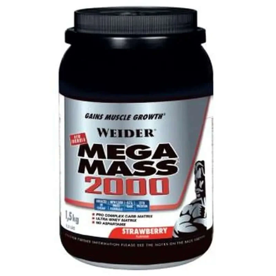 Weider Weider Mega Mass 2000 Fresa 1,5Kg