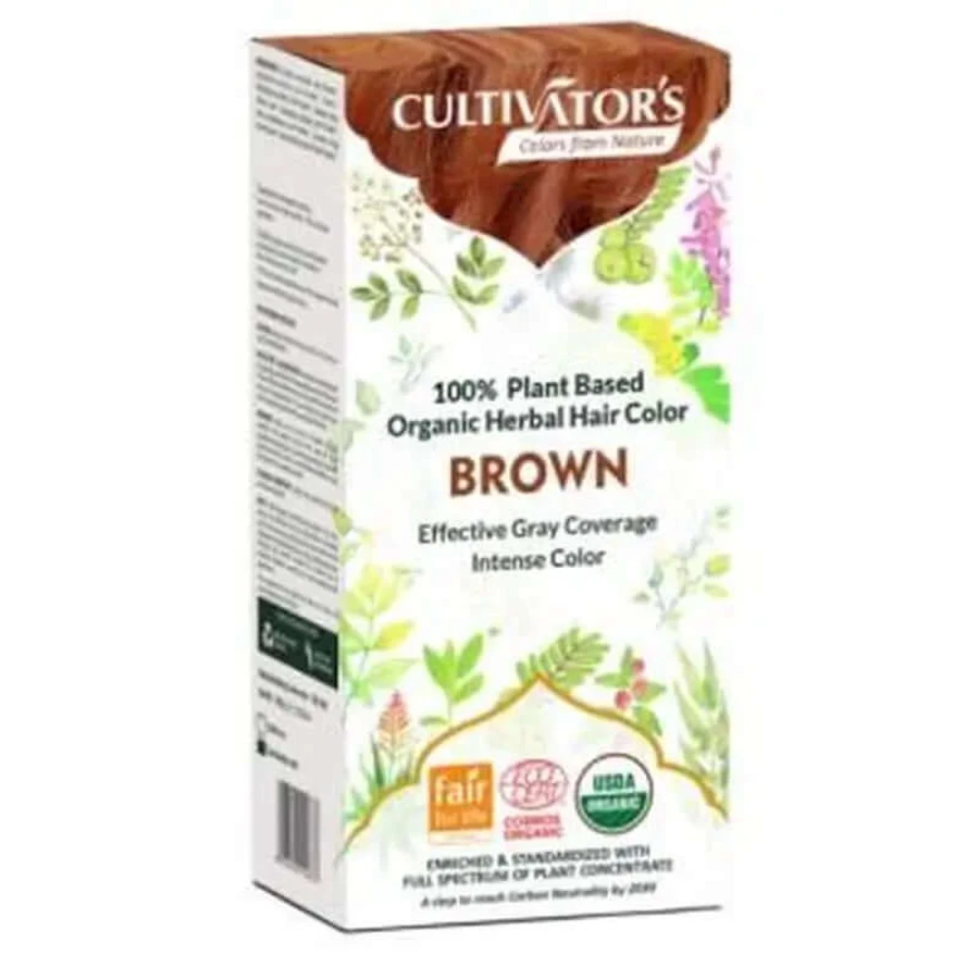 Cultivators Goudbruin Organische Haarkleur 100Gr. Ecocert