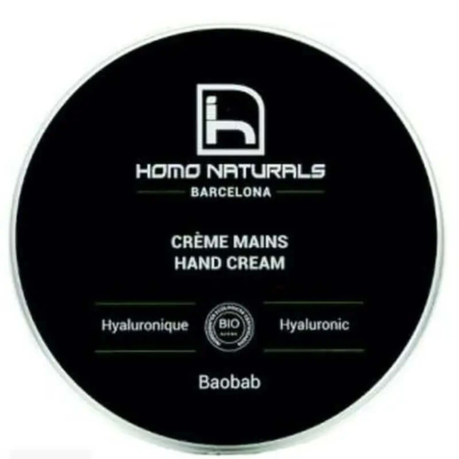 Homo Naturals Crema De Manos Para Hombre 100Ml