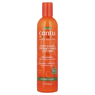 Cantu Shea Butter Natural Hair Conditioner Creamy Hair Lotion 355Ml