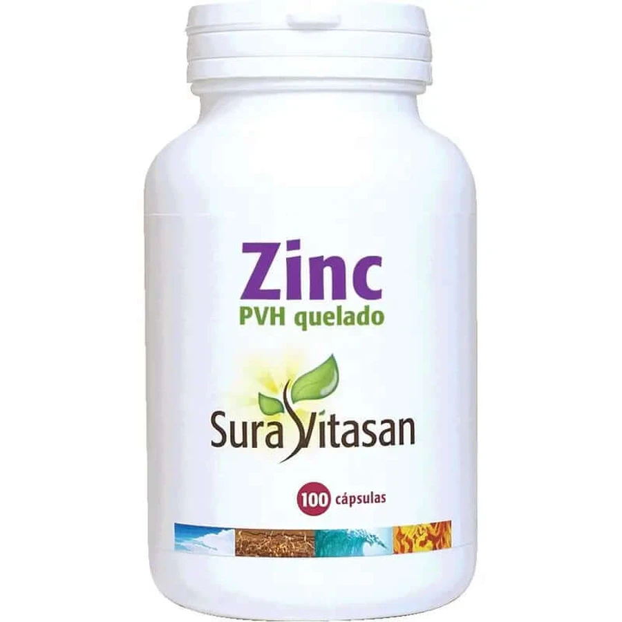 Sura Vitas Zinc Pvh Chelat 25 Mg , 100 capsule