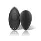 Black&Silver - Preston Silicone Vibrator reîncărcabil pentru chiloți din silicon (negru și argintiu)