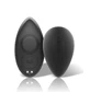 Black&amp;Silver - Preston Silicone Rechargeable Panty Vibrator (Black &amp; Silver)