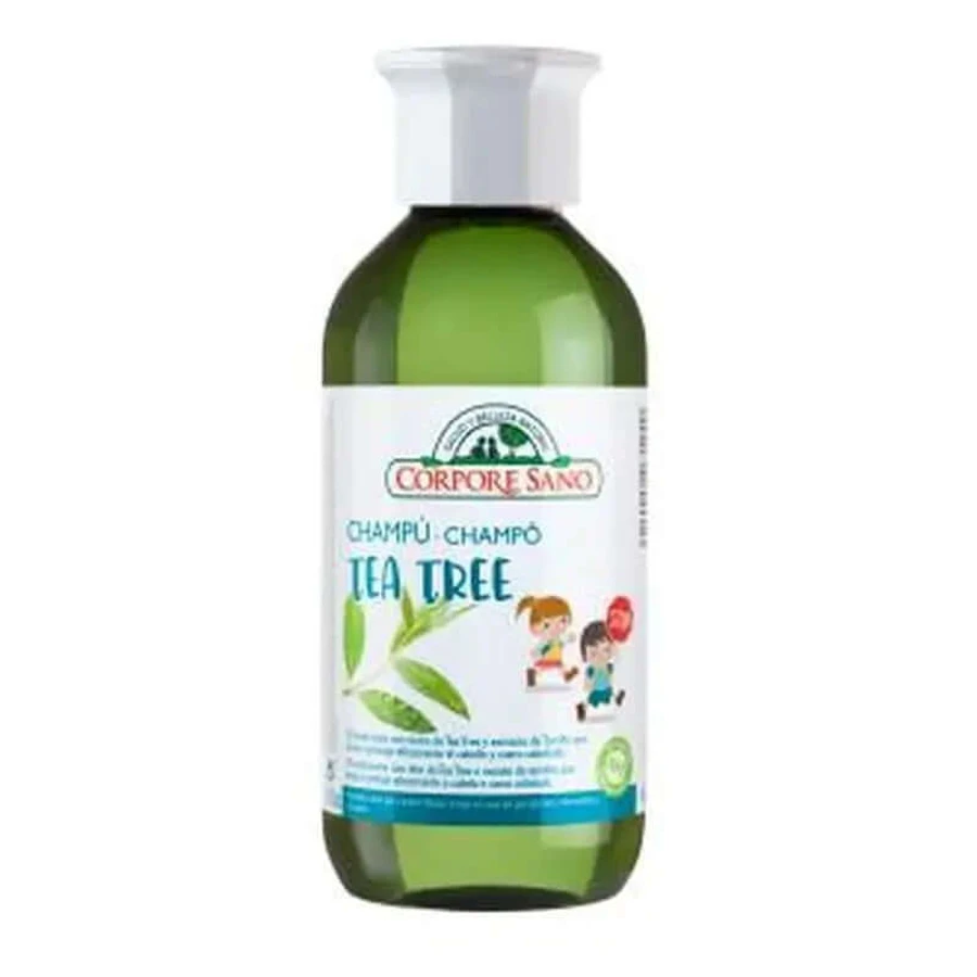 Șampon împotriva păduchilor cu arbore de ceai Corpore Sano 300Ml. Bio