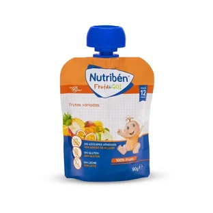 Nutriben Fruta&Go Assortierte Früchte 90 Gramm