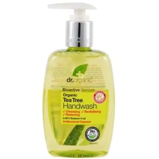 Dr.Organic Tea Tree Handzeep Alle Huidtypen, 250 ml