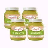 Babybio Peas, Pack 4 x 130 gr.