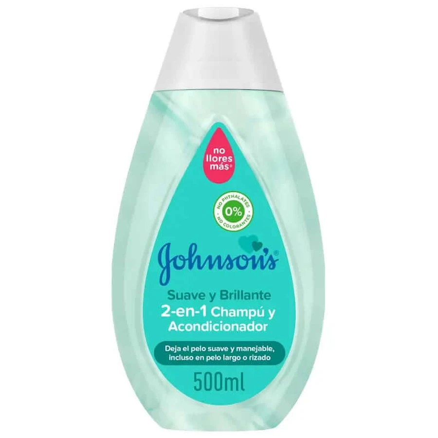 Johnson'S Baby Soft & Shiny Shampoo and Conditioner 2 In 1, 500 ml