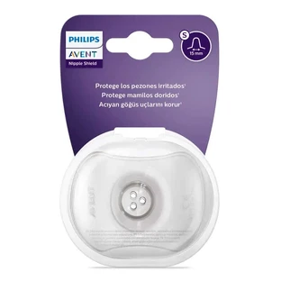 Philips Avent Silikon-Brustwarzenschilder Größe S