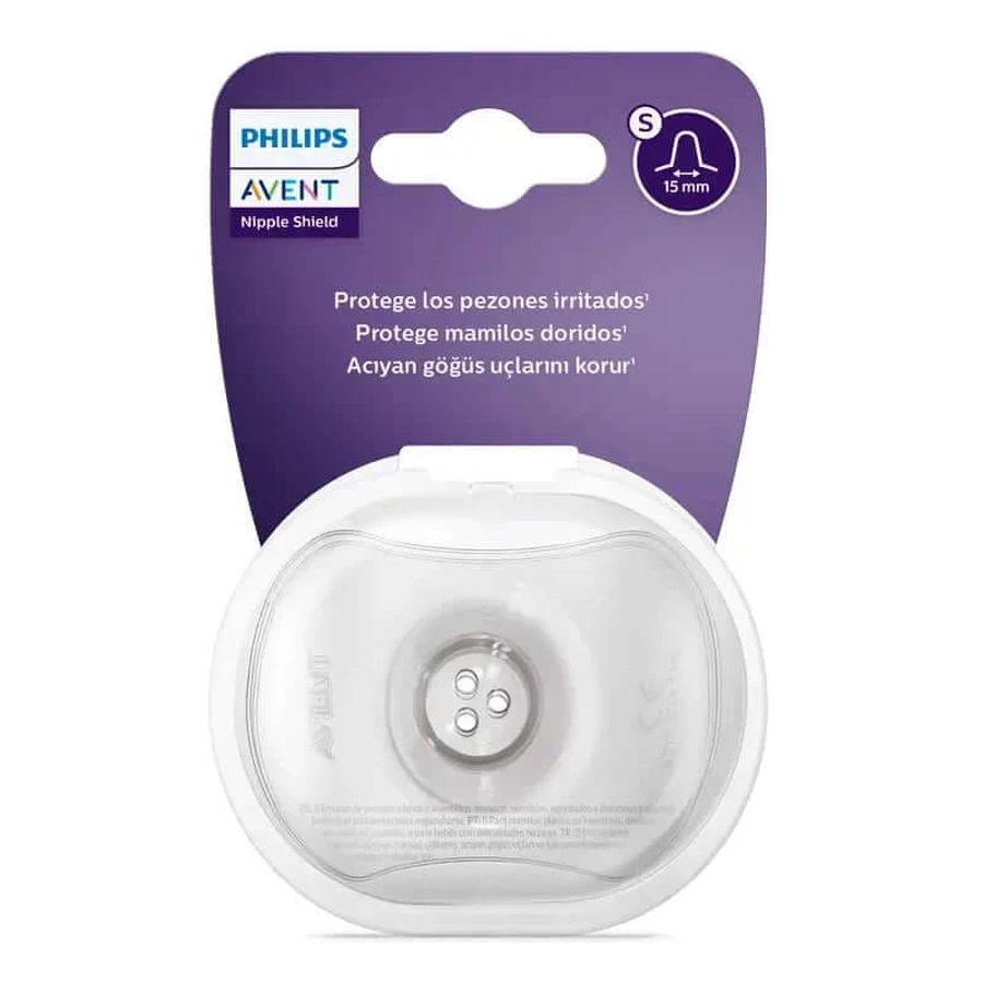 Philips Avent Silikon-Brustwarzenschilder Größe S