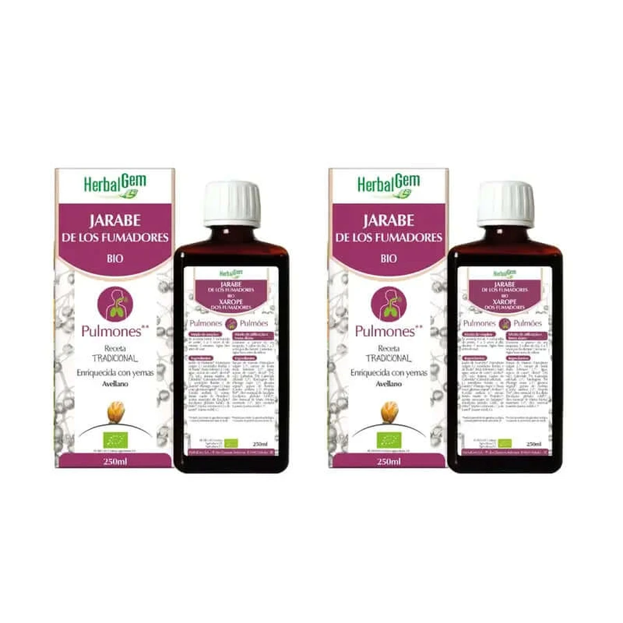 Herbalgem Smokers Syrup, 2X250Ml