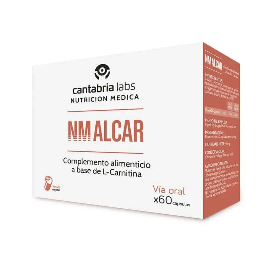 NM Alcar 60 Capsulas, Cantabria Labs Nutrición Médica