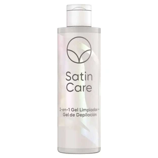 Venus Satin Care 2 in 1 reinigingsgel + ontharing intieme zone, 190 ml