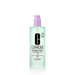 Clinique All About Clean Savon facial pour peau sèche et mixte, 400 ml