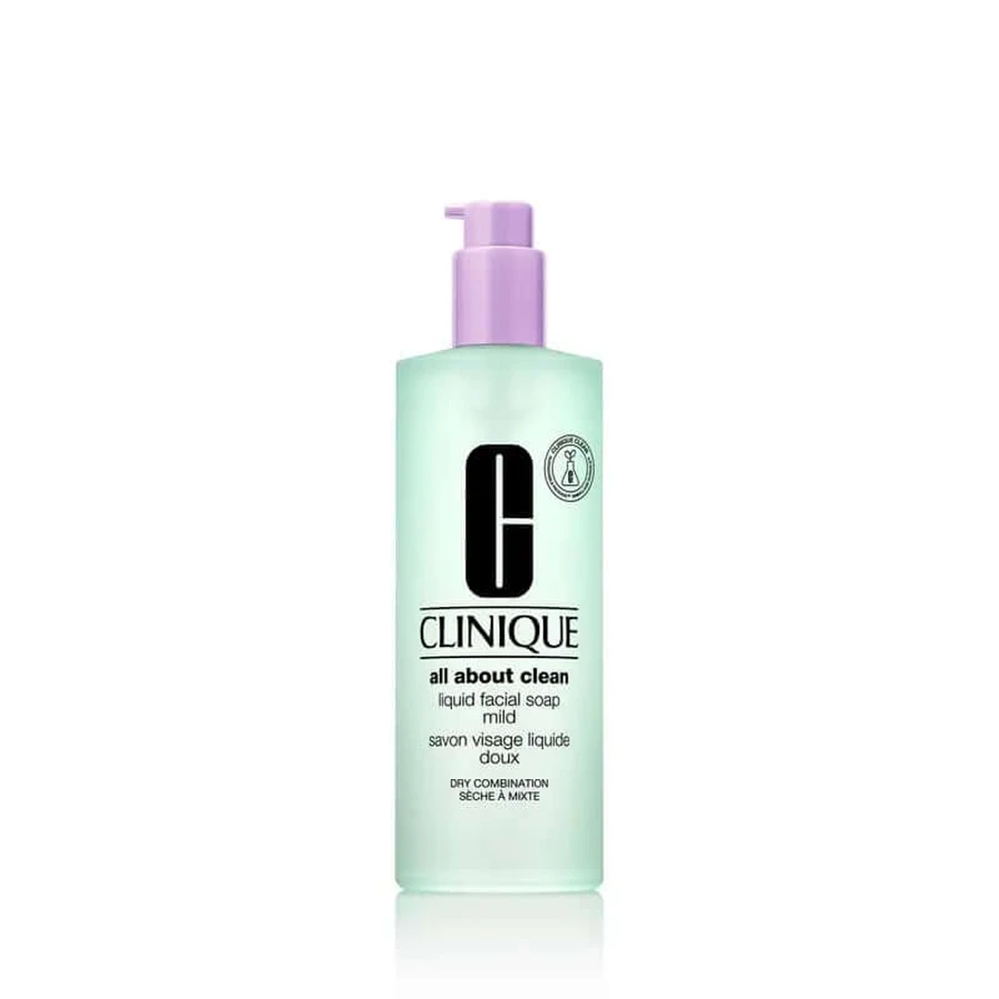 Clinique All About Clean Savon facial pour peau sèche et mixte, 400 ml