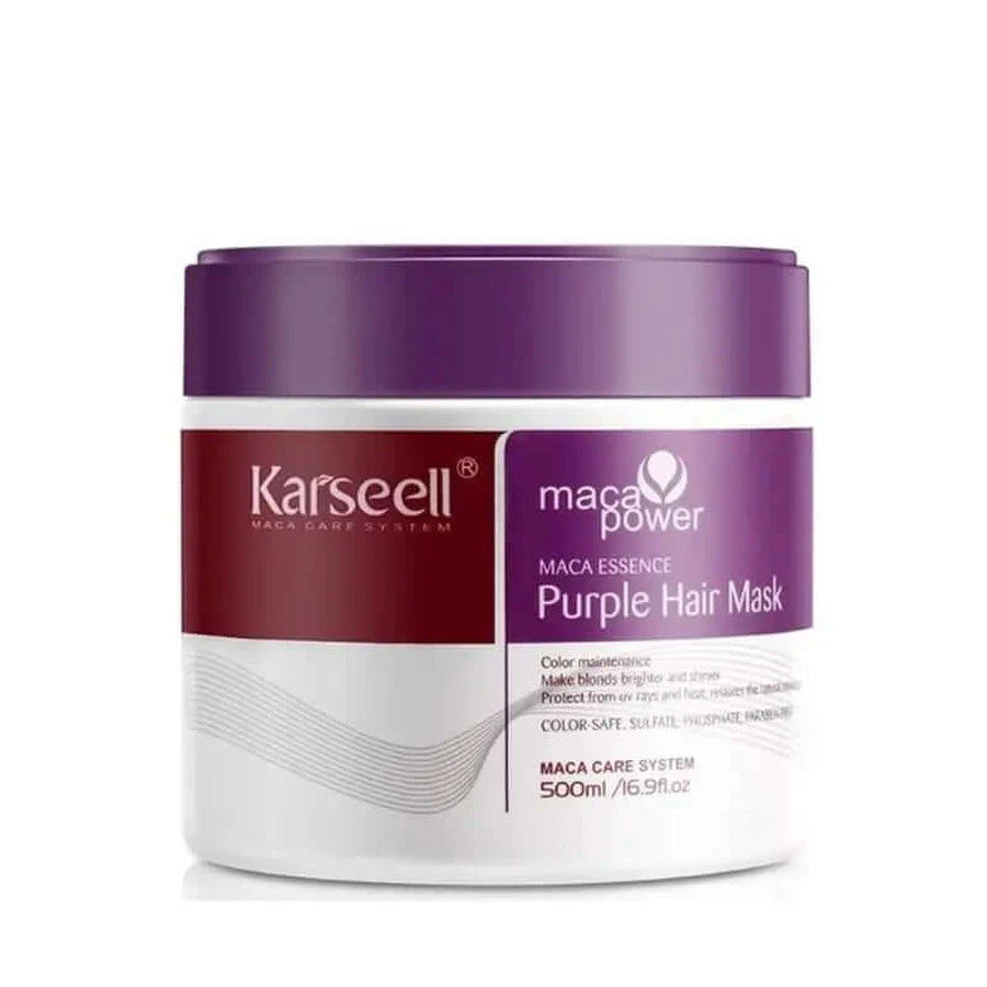 Karseell Paars Haarmasker , 500 ml