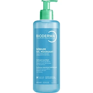 Bioderma Sébium Moussant Purifying Gel, 400 ml