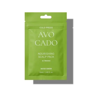 Rated Green Cold Press Avocado Avocado Nourishing Scalp Pack, 50 ml