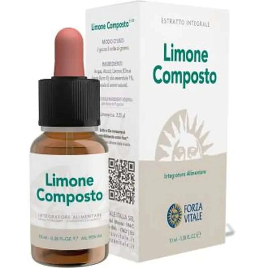 Forza Vitale Limone Composto (Hierro) Metal Espagirico 10Ml