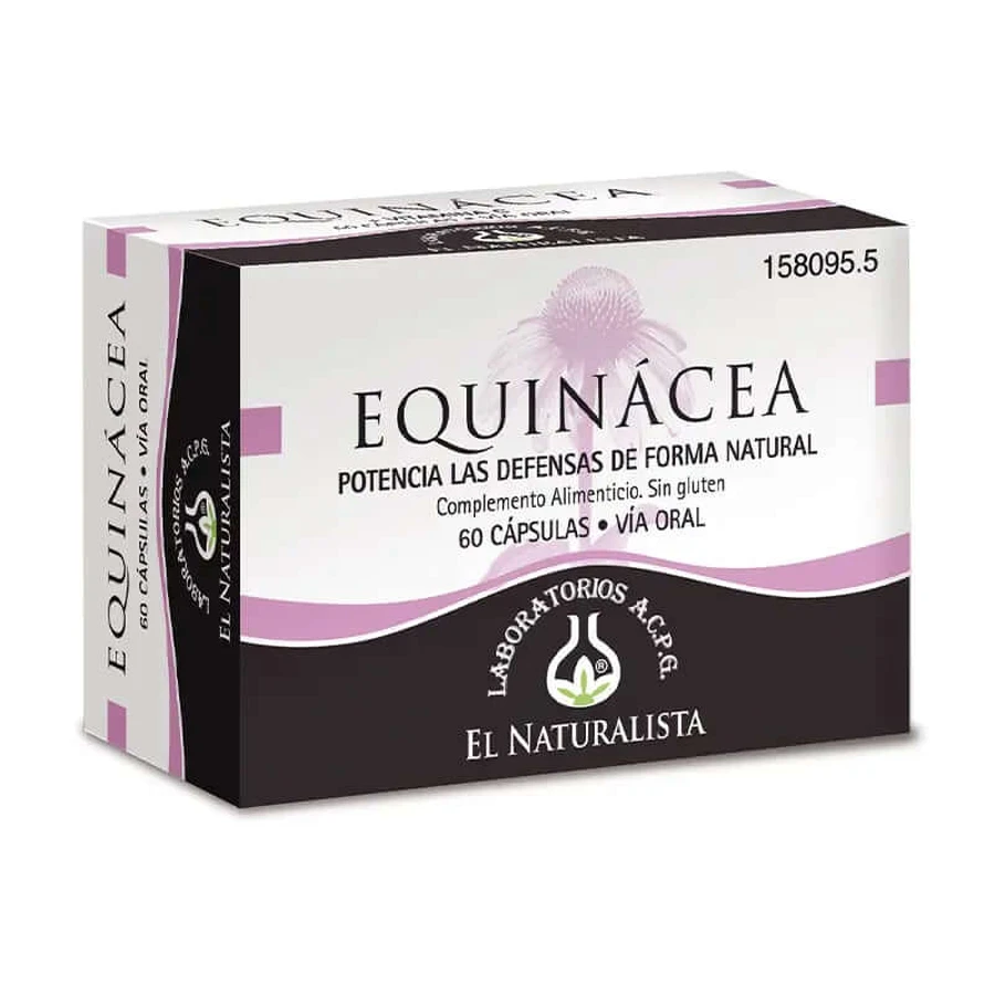 El Naturalista Echinacea with Vitamin C 60 capsules