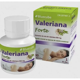 Bluecube Healthcare Valerian Forte, 30 gélules