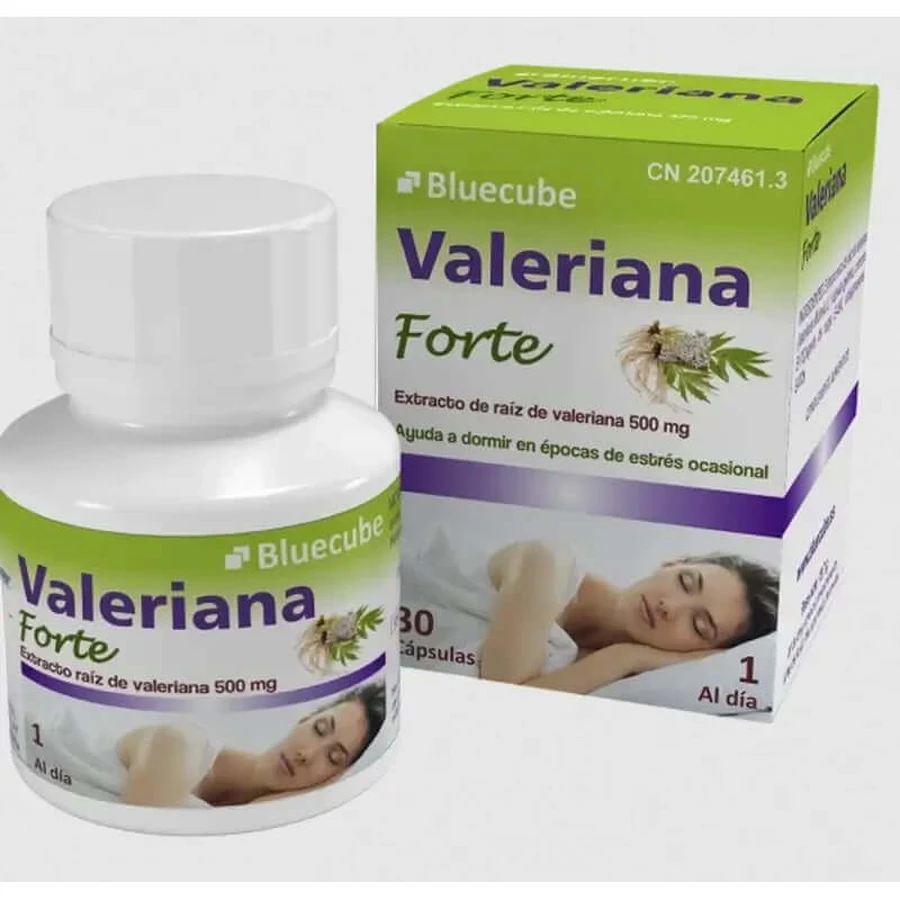 Bluecube Healthcare Valerian Forte, 30 gélules