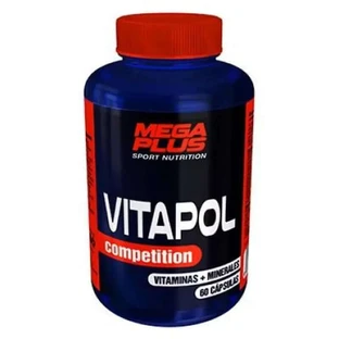Mega Plus Vitapol Vitamines + Minéraux 60 Capsules