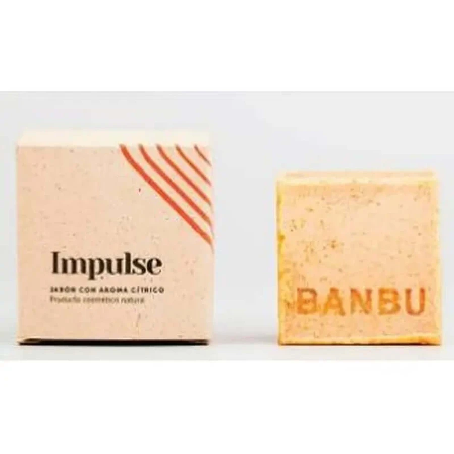 Banbu Impulse Citrus Eco Savon solide pour le corps, 100 Gr