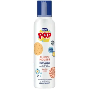 Chicco Pop Body/Hair Foam Vanilla 200 Ml