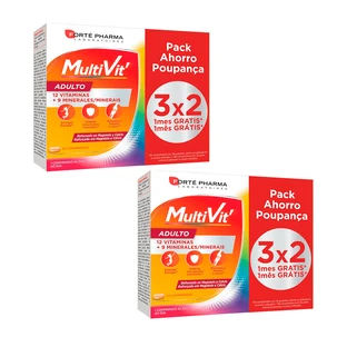 Forté Pharma Duplo Energy Multivit Erwachsene, 2 x 84 Tabletten