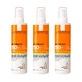 La Roche Posay Triplo Anthelios Unsichtbares Spray Spf 50+, 3 X 200 Ml