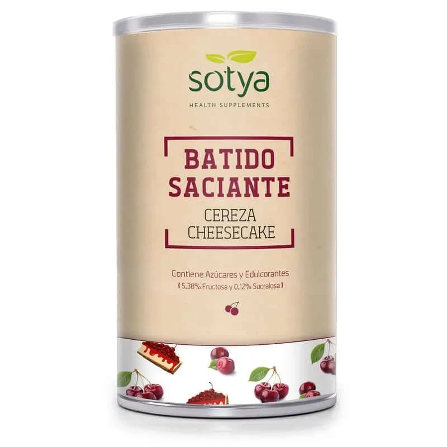 Sotya Satiating Shakes 550G Cheesecake Cerry Flavored Powder, 550 grammes