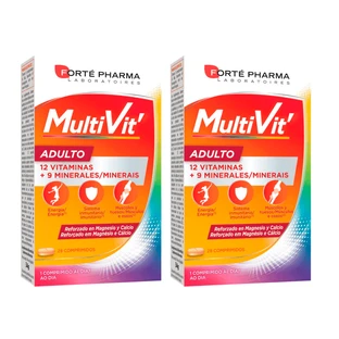Forté Pharma Duplo Energie Multivitamines Volwassenen 2 x 28 tabletten