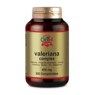 Obire Baldrian (Komplex) 400 Mg. (Trockenextrakt) 300 Tabletten