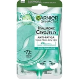 Garnier Tissue Mask Hyaluronic Cryo Jelly Anti-Müdigkeit Augenkontur Maske. 4% Glycerin + Menthol + Hyaluronsäure