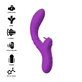 Intense Toys Harry Flexible Vibrator With Tongue Purple