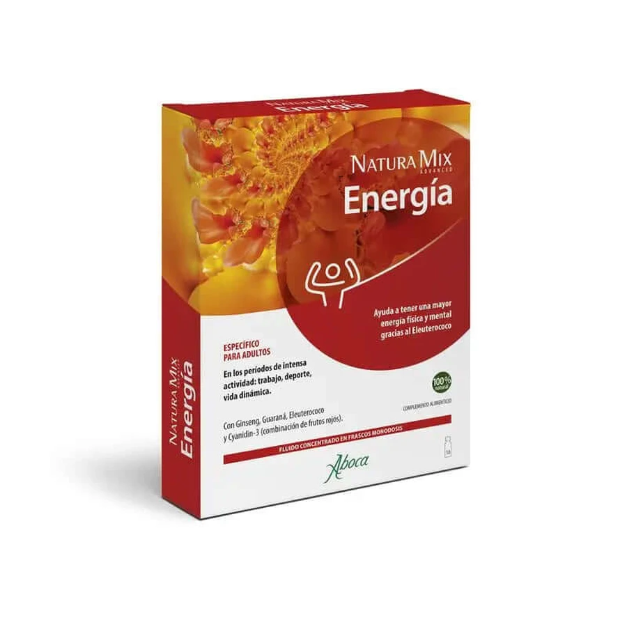 Aboca Natura Mix Advanced Energy, 10 Flessen