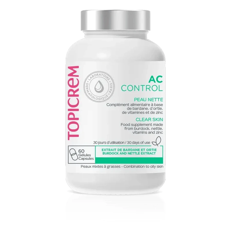 Topicrem Ac Control Clean Skin, 60 gélules