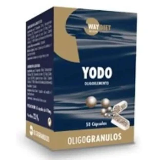 Waydiet Natural Products Iodine Oligogranules 50Caps