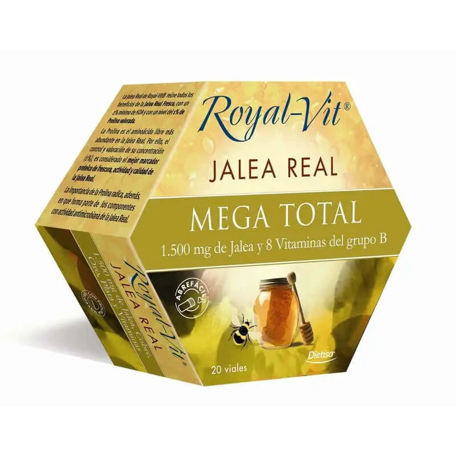 Dietisa Royal Vit Mega Total 1500 Mg, 20 Fläschchen