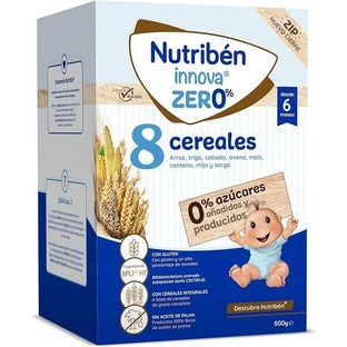 Nutriben Papilla Innova 8 Granen 0%, 500 g