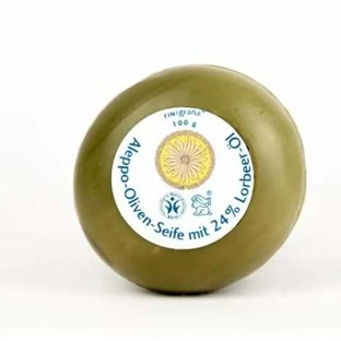 Savon Du Midi Savon d'Alep 24%+Laurel 100Gr. Bio