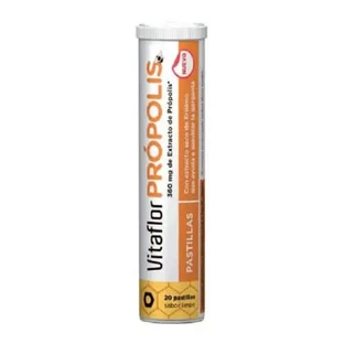 Vitaflor Propolis with Vitamin C, 20 Sucking Tablets