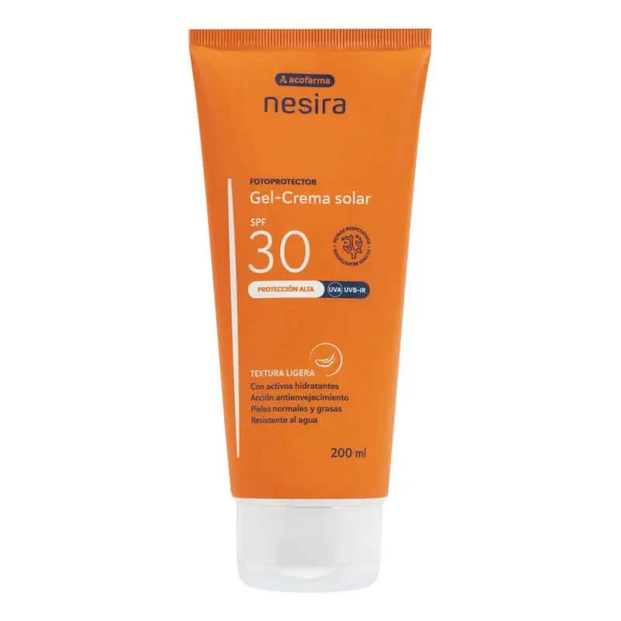 Nesira Zonnecrème Gel-Crème Spf30 , 200 ml