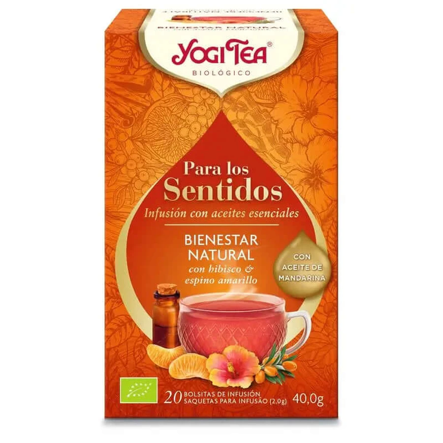 Yogi Tea Bien-être Natura pour les sens 17Inf