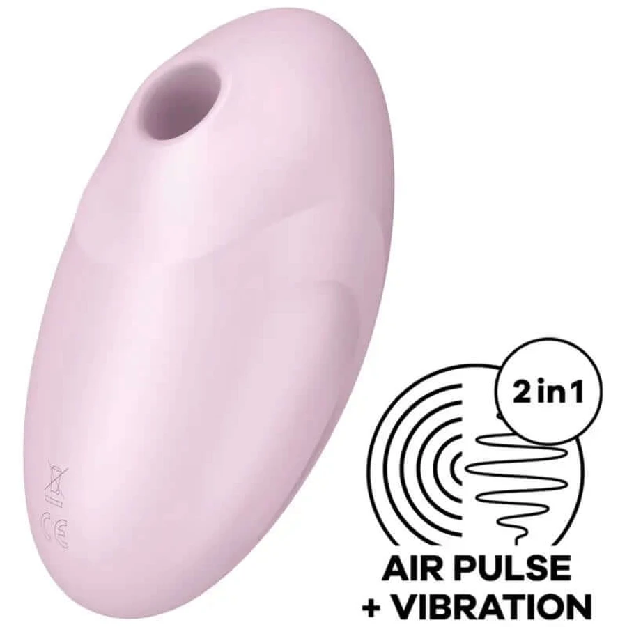 Satisfyer Vulva Lover 3 Stimulator & Vibrator Rosa